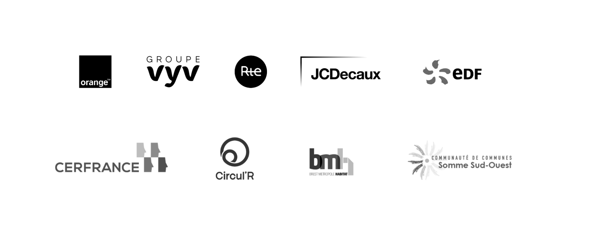 Logo clients pour site