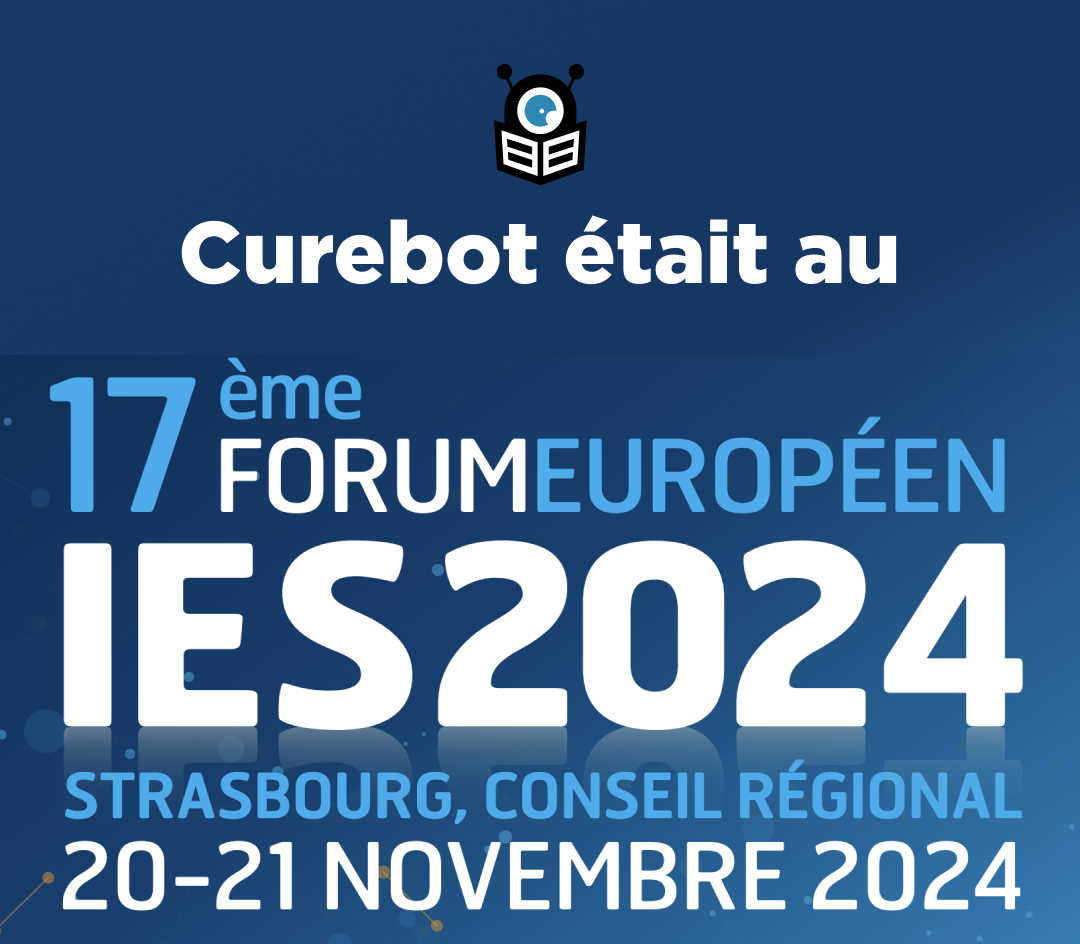 Curebot était au forum IES 2024